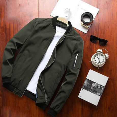 Bomberjacka För Män-Clothes for Men-Hemnix-Grön-S-Hemnix