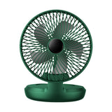 Hopfällbar kylfläkt-Lights-Hemnix-Grön-Hemnix