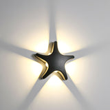 Sjöstjärna-formad LED-vägglampa MILA Sverige