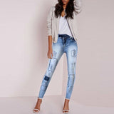 Kvinnan skinny jeans-Clothes for women-Hemnix-Hemnix