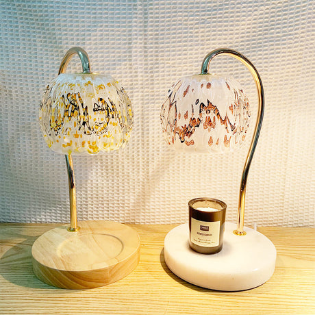 Japanskinspirerad sfärisk glaslampa MILA Sverige