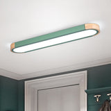Oval LED infälld taklampa MILA Sverige