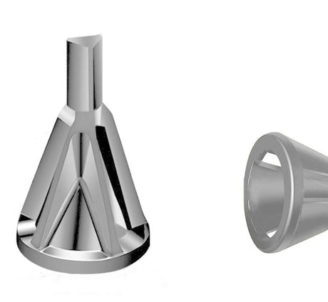 Skruvfräsning Avfasningsverktyg-Tools-Hemnix-3 spår Silver-Hemnix