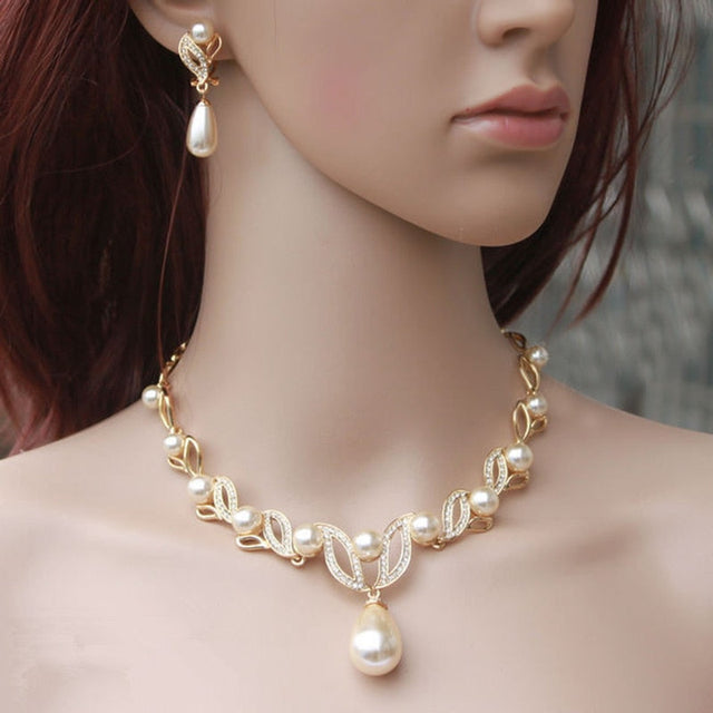Brud smycken set-Jewelry for women-Hemnix-Hemnix