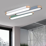 Oval LED infälld taklampa MILA Sverige