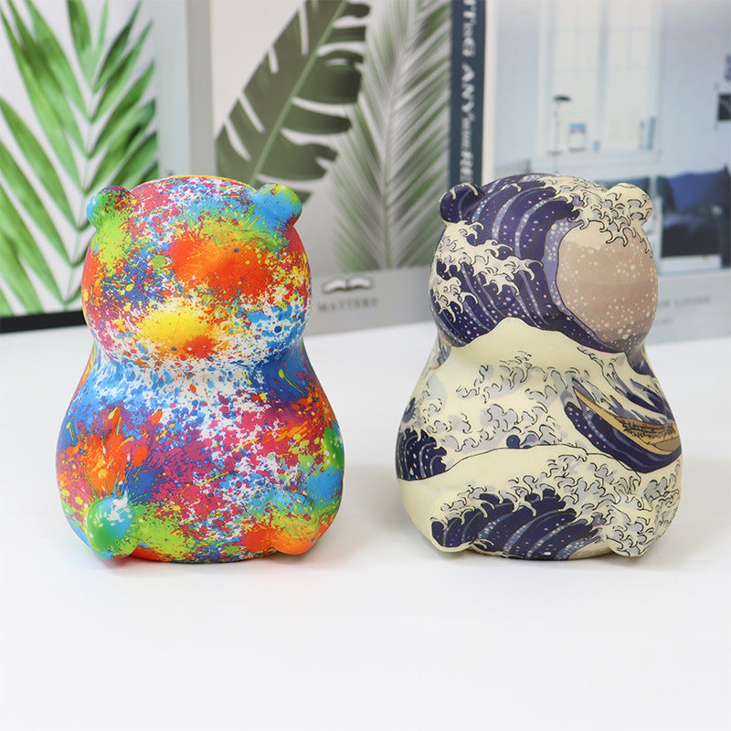 Bedårande Panda LED-nattlampa – USB-uppladdningsbar Touch & Remote-lampa MILA Sverige