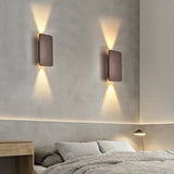 Vägglampa Modern Metall Rektangulär LED Inomhus Carvallo