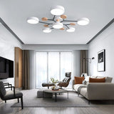 Samtida Semi-Flush LED Taklampa Carvallo