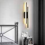 Akryl LED Vägglampa | Vardagsrum | Metall-Akryl | 18,9" Armatur | Brick by Brick Carvallo