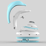 Förtrollande Dolphin LED Night Light – USB-driven regnbågsglödlampa MILA Sverige