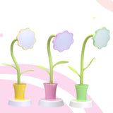 Solros skrivbordslampa med pennhållare – Kreativt LED-ljus MILA Sverige