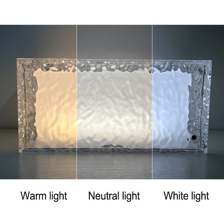 GlacierGlow LED-bordslampa – Isig elegans, fascinerande färger MILA Sverige