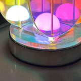 Modern geometrisk akryl LED-lampa – bländande ljus för konstnärlig inredning MILA Sverige