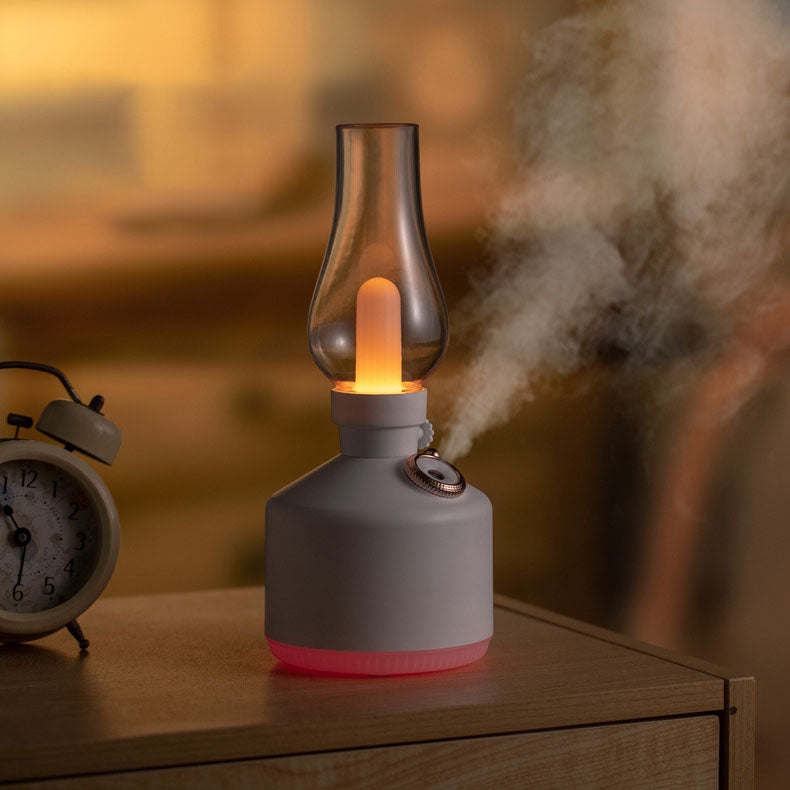 Innovativ mistspray LED-lampa – dubbelfunktionsljus med luftfuktare MILA Sverige