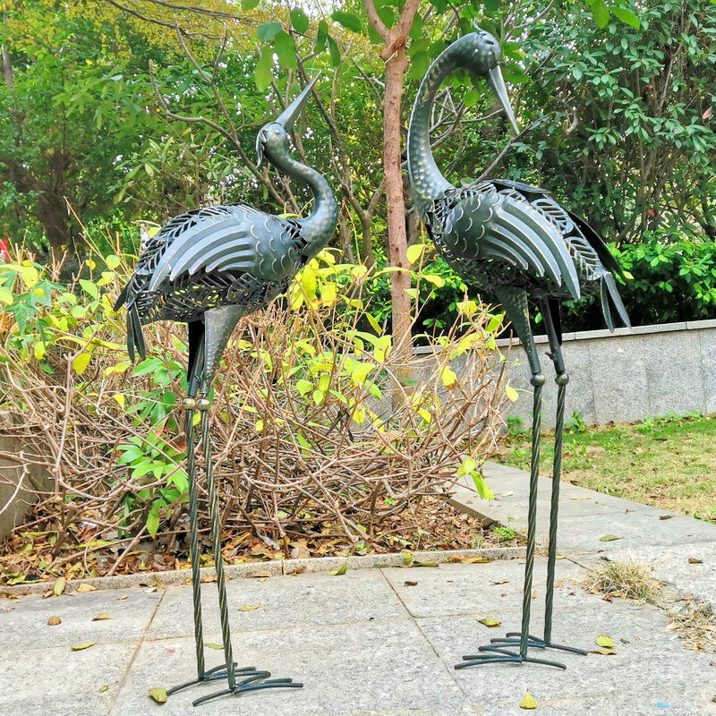 Modern järnkran Solar LED vattentät landskapslampa MILA Sverige