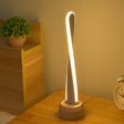 Japanskinspirerad LED-bordslampa – Elliptisk spiraldesign MILA Sverige