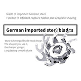 MagnoTrim kompakt elektrisk rakapparat för män – magnetisk bladdesign MILA Sverige