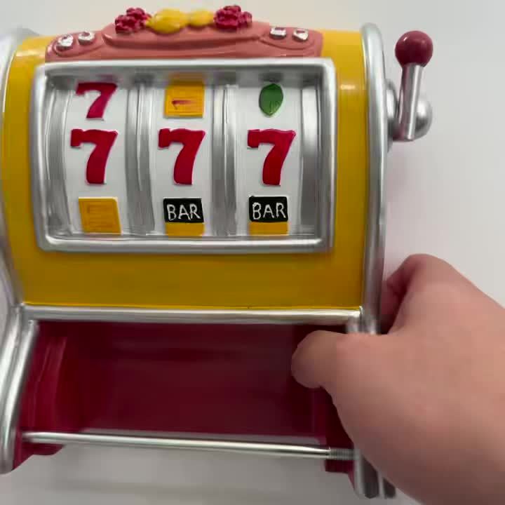 Jackpot Toalettpappershållare – Spelautomatdesign & Väggmonterad Carvallo