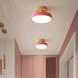 Modern Trä LED Taklampa Carvallo