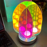 Modern geometrisk akryl LED-lampa – bländande ljus för konstnärlig inredning MILA Sverige