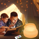 Uppladdningsbar LED-nattlampa – mjuk silikon Touch-lampa MILA Sverige