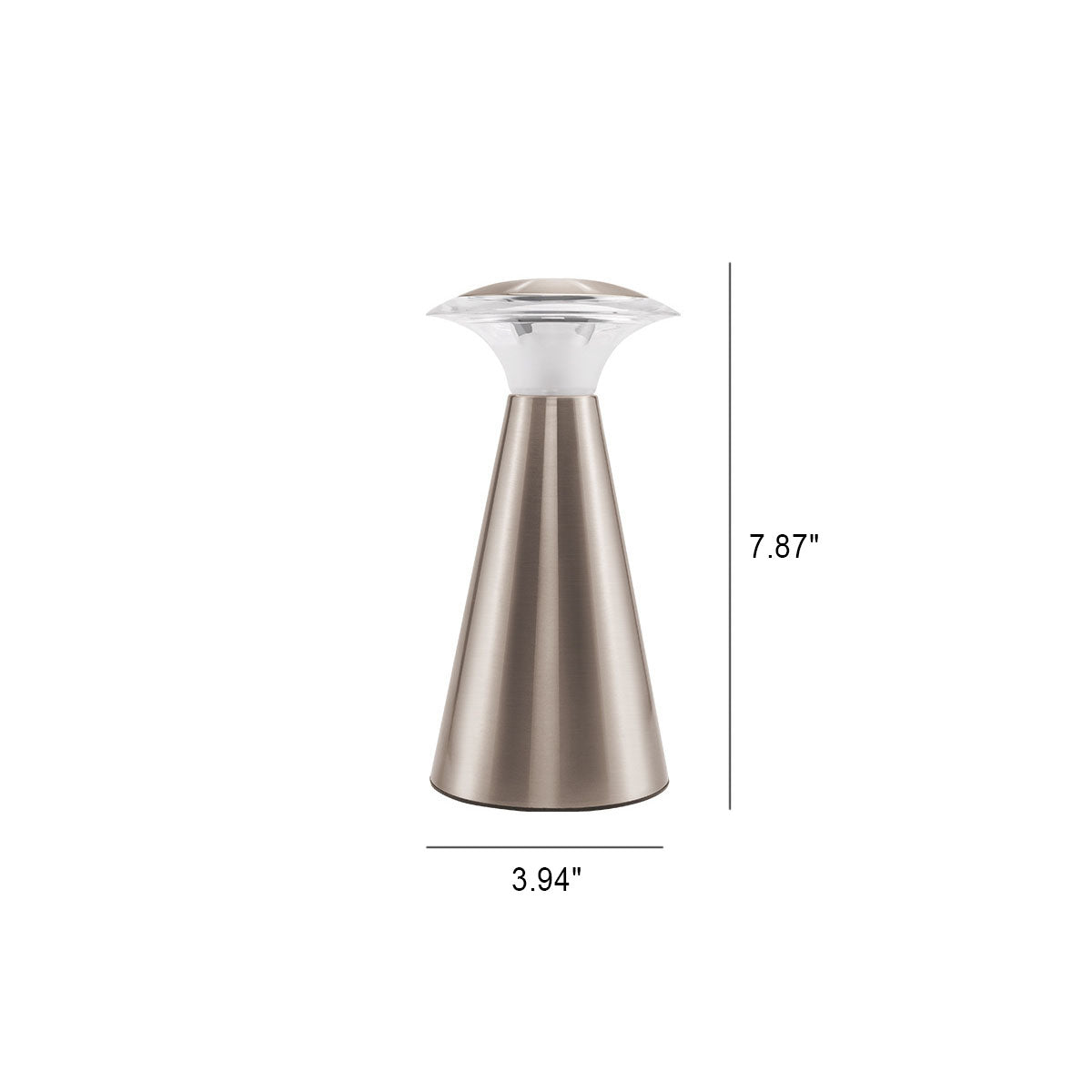 LumiMush | Creative Luxury Mushroom Akryl LED USB Bordslampa MILA Sverige