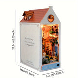 DIY Bruges Hus Bokställ – 3D Trämodell av Gamla Stan Carvallo