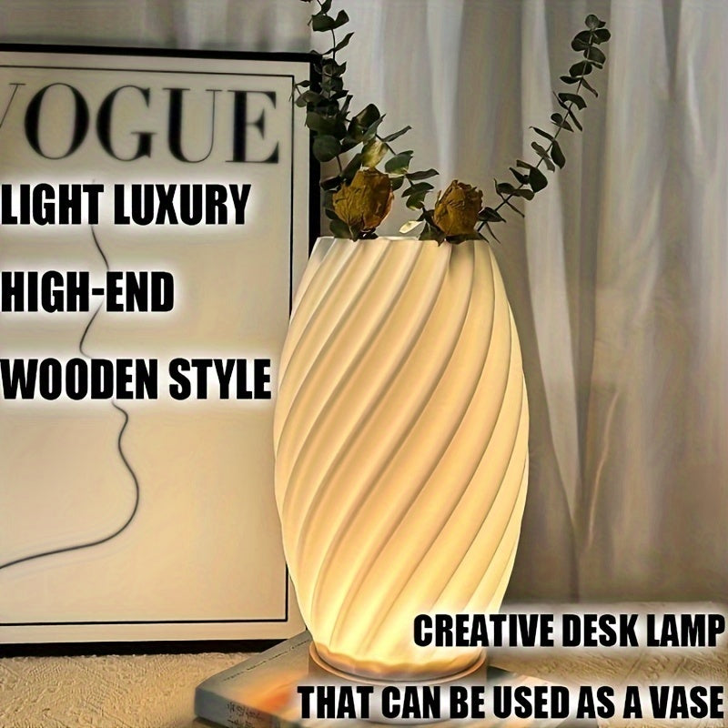 ModiLamp - Modern USB Bordslampa med 3-Färgers Belysning och Chic Design Carvallo