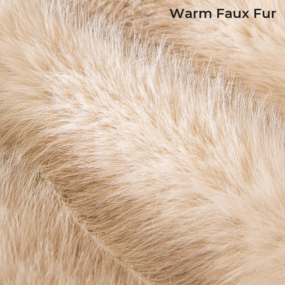 Varm Tjock Faux Fur Soffskydd Antisklipp Sofföverdrag Carvallo