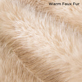 Varm Tjock Faux Fur Soffskydd Antisklipp Sofföverdrag Carvallo