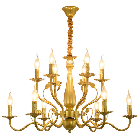 Flemish Style Farmhouse Chandelier | Rustic Iron | Vintage Pendant Fixture | 6/12/16 Lights | Brick by Brick Carvallo