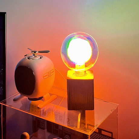 Vintage LED Bordslampa - LED Ambient Light with Vintage Bulb MILA Sverige