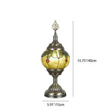 Klassisk Tiffany Oval skrivbordslampa – romantisk järn- och emaljdesign MILA Sverige