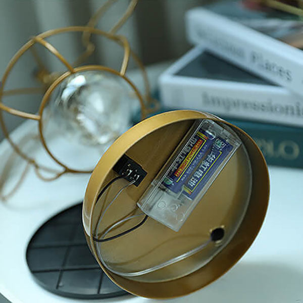 WhimsiMouse Wire Cage LED-lampa – Lekfull Charm, Vintage Glow MILA Sverige
