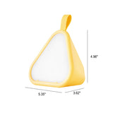 Geometric Glow LED Nattljus – Triangulär 7-färgs omgivande lampa MILA Sverige