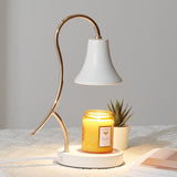 Modern blommig järnvaxlampa – konstnärlig glöd med elegant minimalistisk design MILA Sverige