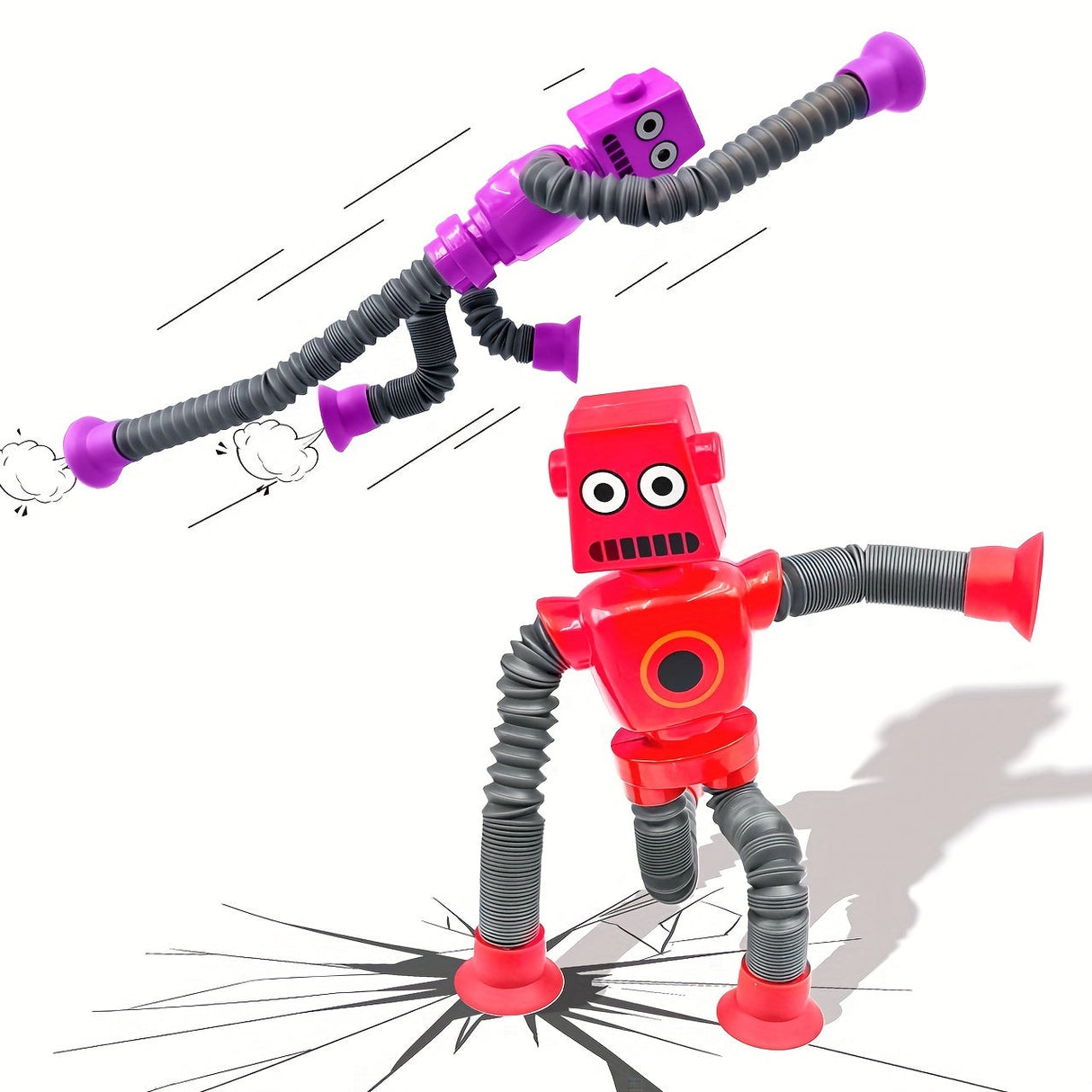 Barn Robot Sugrör Sensorleksak Carvallo