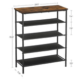 NeatNest Rack – Modern 4-nivå sko hylla Carvallo