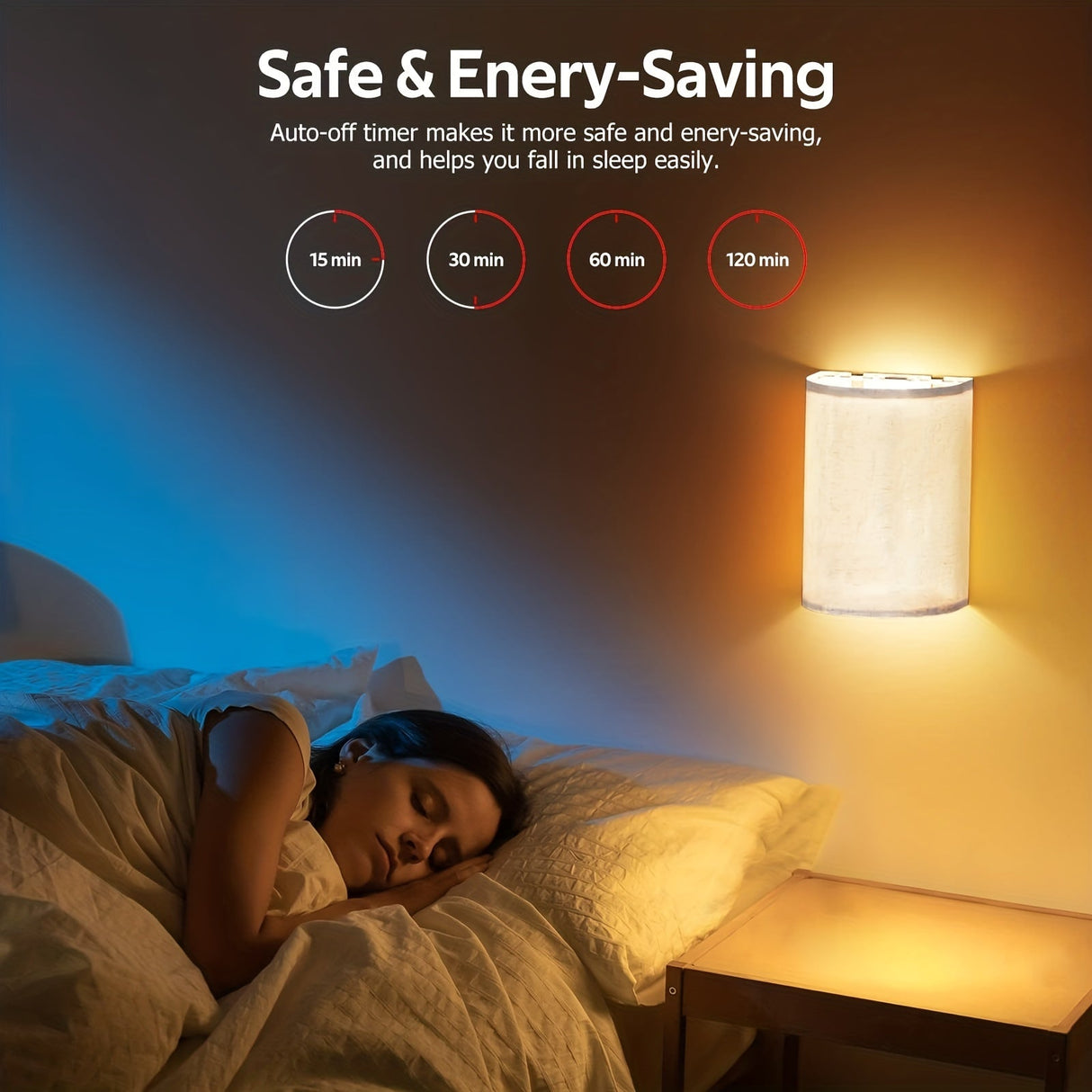 Magnetisk Vägglampa Set - Atmosfärisk Belysning i Alla Rum Carvallo