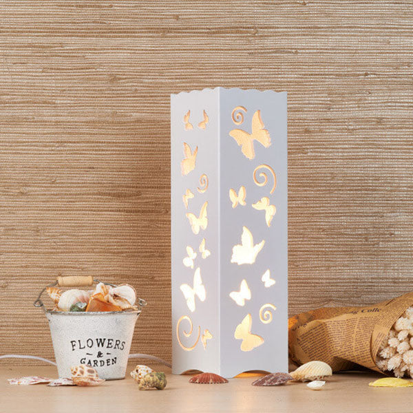 Modern ihålig fyrkantig bordslampa – mjukt omgivande ljus MILA Sverige