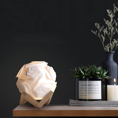 DIY Mondlampe LED Nachtlicht USB Dekorative Tischlampe MILA Sverige