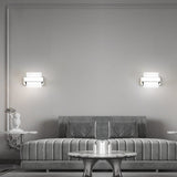 Modern fyrkantig LED-vägglampa – Akrylspegelfrontljus MILA Sverige