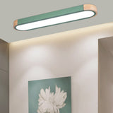 Oval LED infälld taklampa MILA Sverige