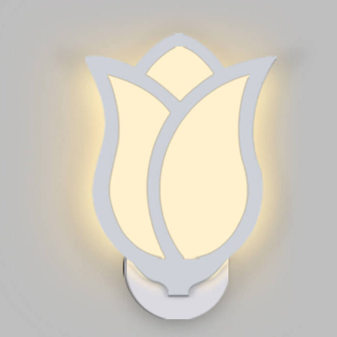 RoséGlow - Kreativ rosdesign LED vägglampa för en mysig atmosfär Carvallo