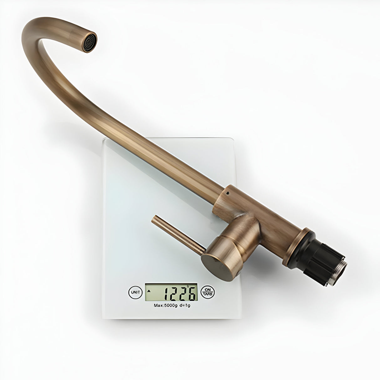 TapWise Köksblandare – Enkel Spaksmixer Tillverkad av Solitt Mässing Carvallo