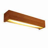 Vägglampa Modern Trä LED Armatur Carvallo