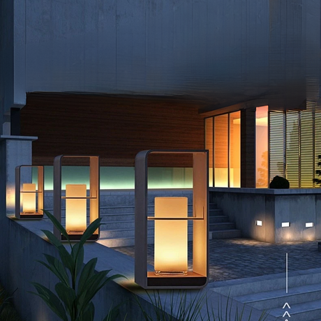 Modern solterrasslampa Carvallo