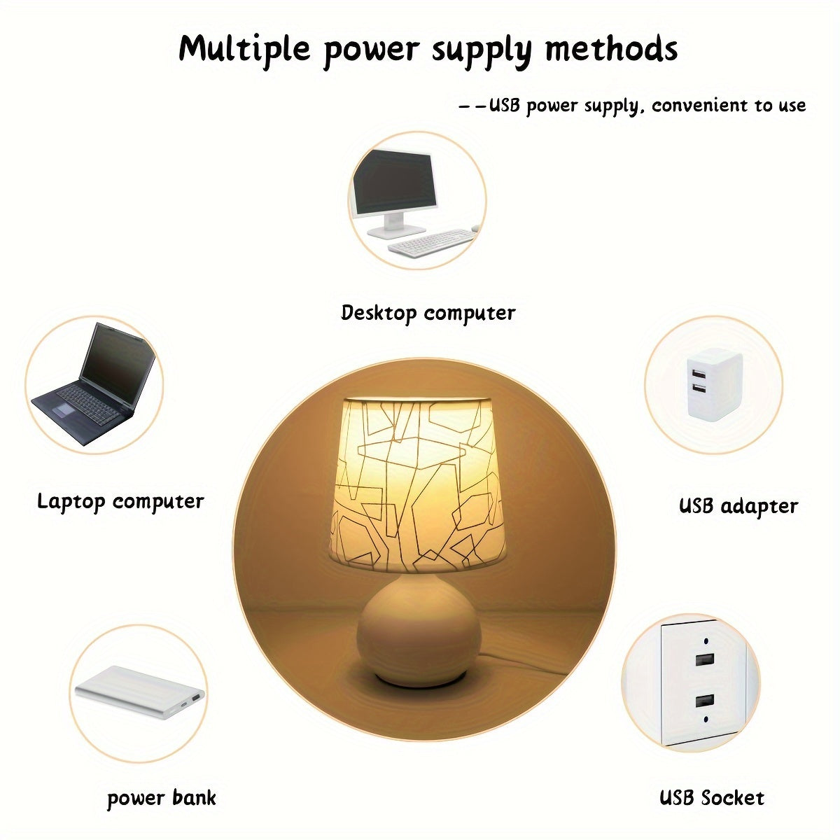Geometrisk Stil Bordslampa - Modern och Atmosfärisk Carvallo
