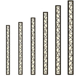 Utomhus Vattentät Vägglampa | 15.7–59 x 3.1 in | LED IP65 Lång Järn & Akryl Exteriör Armatur | Brick by Brick Carvallo