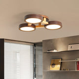 LED Taklampa med Modern Design i Trä Carvallo